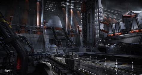 ArtStation - nuclear power plant