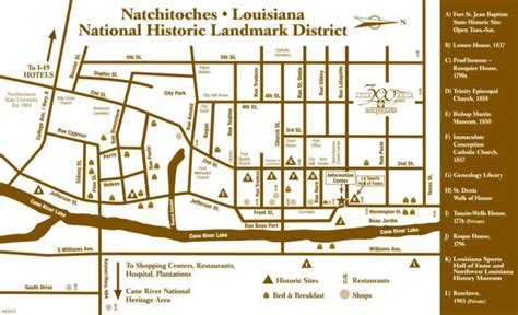 Right in the heart of Natchitoches lies a unique National Historic Landmark District, a massive ...