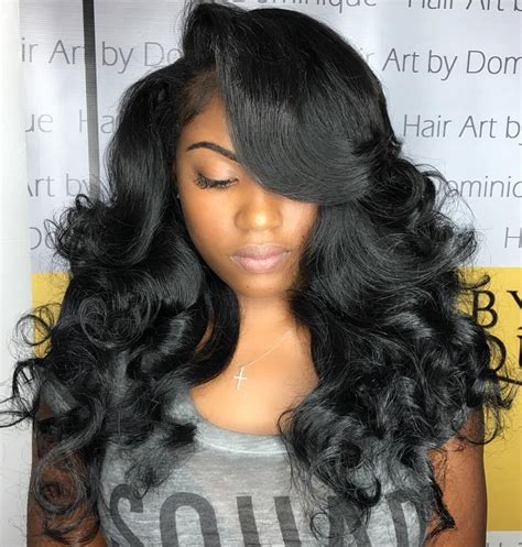 40 Best Eye-Catching Long Hairstyles for Black Women | Long hair styles ...