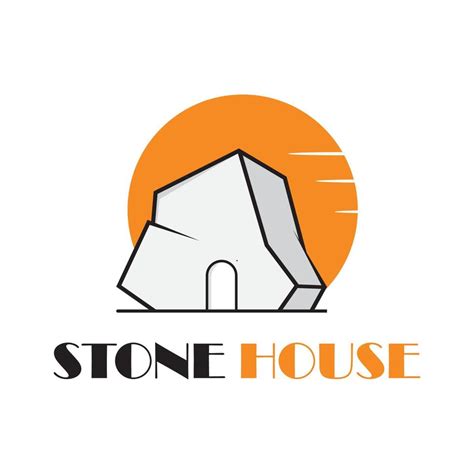 stone logo and symbol vector 12164326 Vector Art at Vecteezy