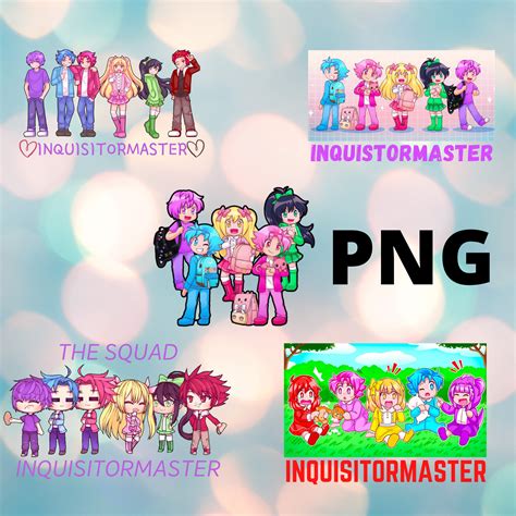 Inquisitormaster Squad ,inquisitor Master Png, Cute Inquisitormaster Png,popular Youtubers for ...