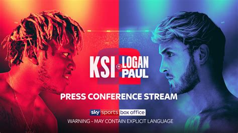 KSI vs Logan Paul 2: Live stream of KSI-Logan Paul press conference ...