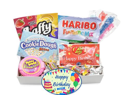 Birthday Candy Boxes & Baskets - Candy Nation