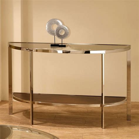 Contemporary Glass Top Sofa Table Coaster Furniture | FurniturePick