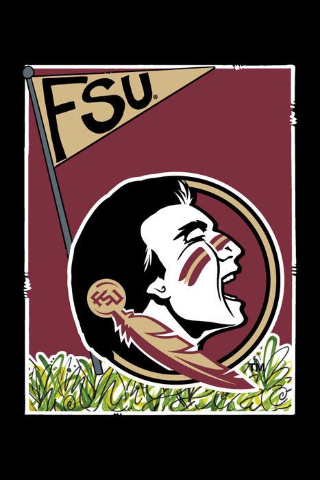 FSU MASCOT FLAG