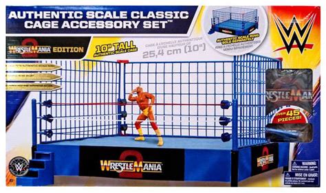 WWE Wrestling WrestleMania Cage Superstar Ring Mattel Toys - ToyWiz