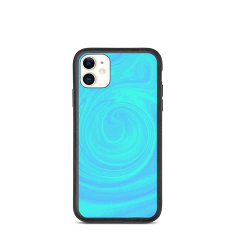 Aqua Vortex Sustainable Phone Case ⋆ Stardust Central