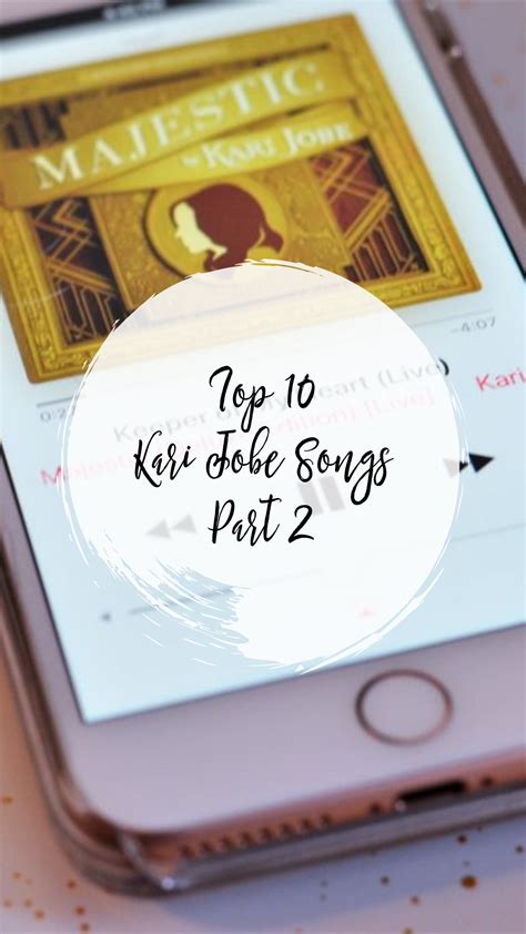 Top 10 Kari Jobe songs || part 2 — Writings & Worship