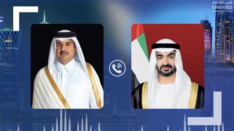 UAE President congratulates Emir of Qatar as FIFA World Cup kicks off