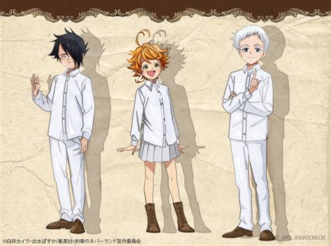 [Anime] The Promised Neverland Anime Character Designs Fan Art : r/thepromisedneverland