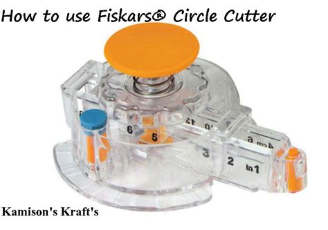 Fiskars Circle Paper Cutter - YouTube