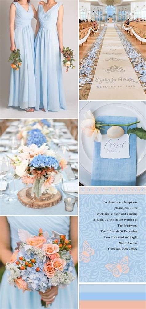 Silver And Baby Blue Wedding Theme