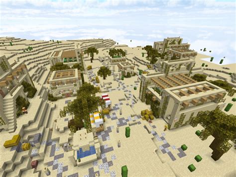 1.19 Improved Desert Village Structure Datapack Minecraft Data Pack