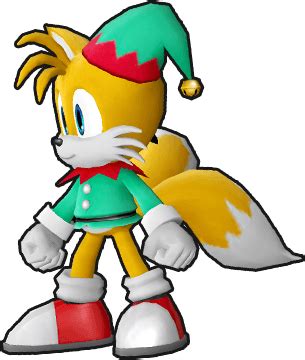 #Christmas Tails Model from the official artwork set for #SonicRunners ...