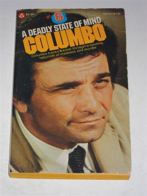 1976 Columbo 6 A Deadly State of Mind NBC TV Tie-in Book by | Etsy