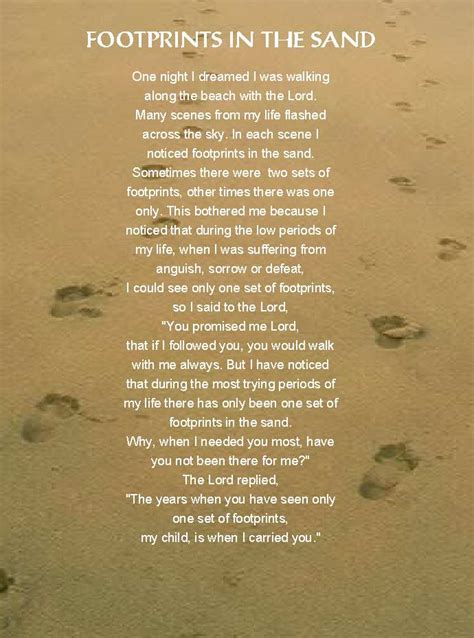 Footprints In The Sand