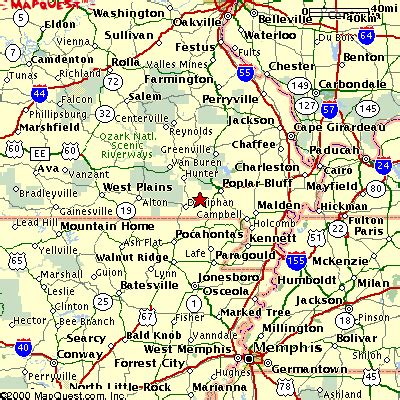 Doniphan Missouri Map and Links | Doniphan, Map, Missouri