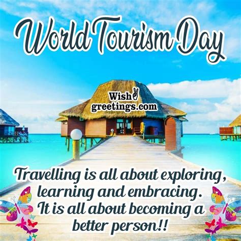 World Tourism Day Wishes And Quotes - Wish Greetings