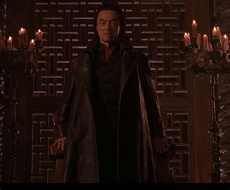 Mortal Kombat Shang Tsung (Cary-Hiroyuki Tagawa) Framed Leather Jacket Movie Costumes