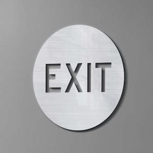 Exit Signs, Exit Sign, Exit Door Sign, Sign for Exit - Etsy