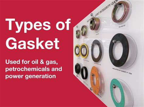 Types Of Gasket For Oil, Gas, Petrochemicals and Power Generation ...