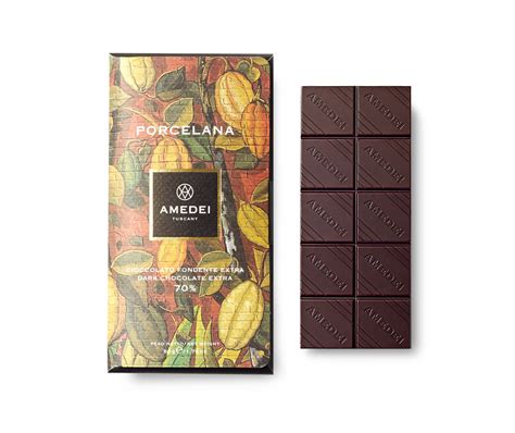 Amedei Porcelana 70% Dark Chocolate Bar | World Wide Chocolate