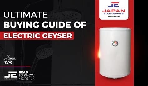 Ultimate Buying Guide of Electric Geyser