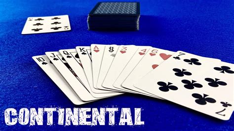 How To Play Continental Rummy - Card Games - YouTube