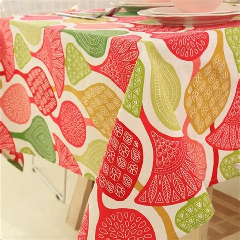 Tablecloths tablecloths cotton geometric abstract tablecloths color ...