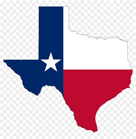 Texas State Flag Map - Texas State Flag Png - Free Transparent PNG Clipart Images Download