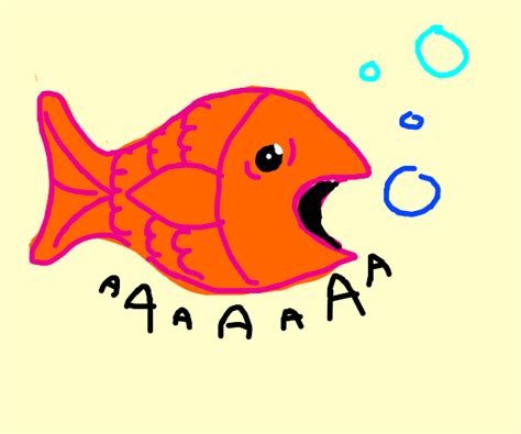 SCREAMING FISH - Drawception