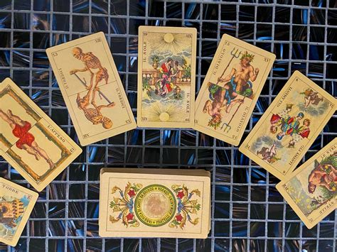 Italian Tarot de Marseille vintage tarot deck Tarot Della | Etsy