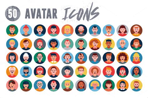 520+ Avatar Icons - PNG, EPS, SVG Format | Design Trends - Premium PSD ...