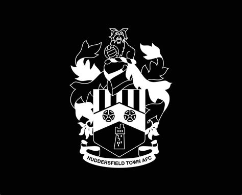 Huddersfield Town Club Logo Symbol White Premier League Football Abstract Design Vector ...