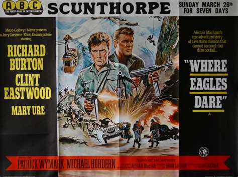 Where Eagles Dare - Vintage Movie Posters