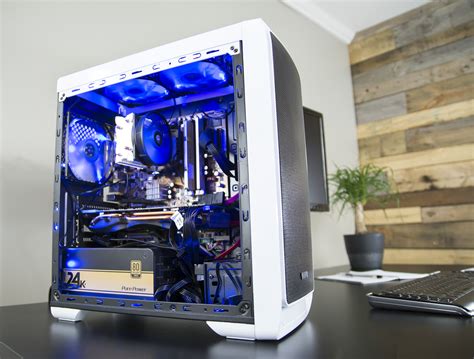 VIVO "SMART" Micro-ATX Tower Computer Gaming PC Case White 5 Fan Mounts ...