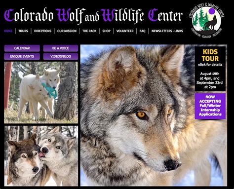 Coyote Rollers Blog: Colorado Wolf & Wildlife Center