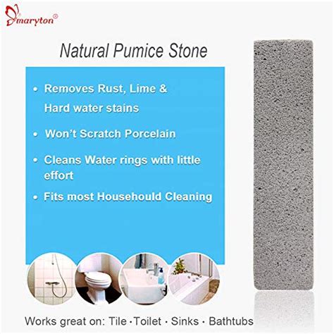 Maryton Pumice Stone for Cleaning Toilet Bowl, Pumice Sticks for ...