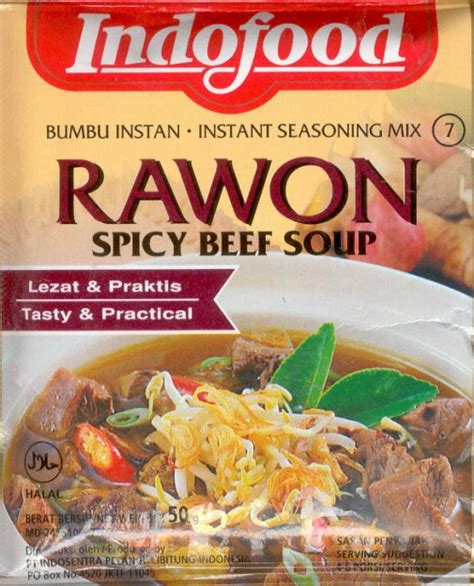 Rawon Spicy Beef in Soup 1.6 Oz. by Indofood