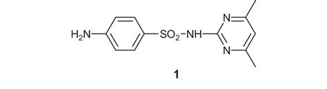 Chemical structure of sulfamethazine. | Download Scientific Diagram