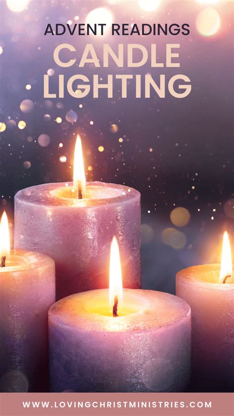 Advent Readings for Candle Lighting - Loving Christ Ministries