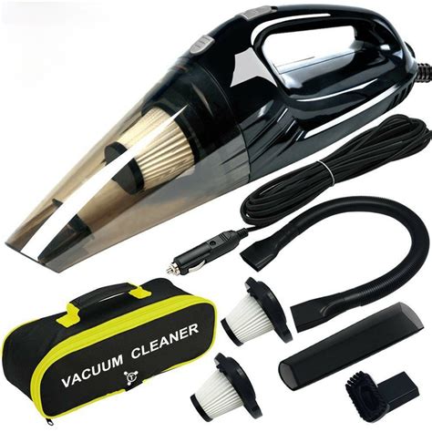 Powerful Car Vacuum Cleaner, Portable Wet & Dry Handheld Strong Suction ...