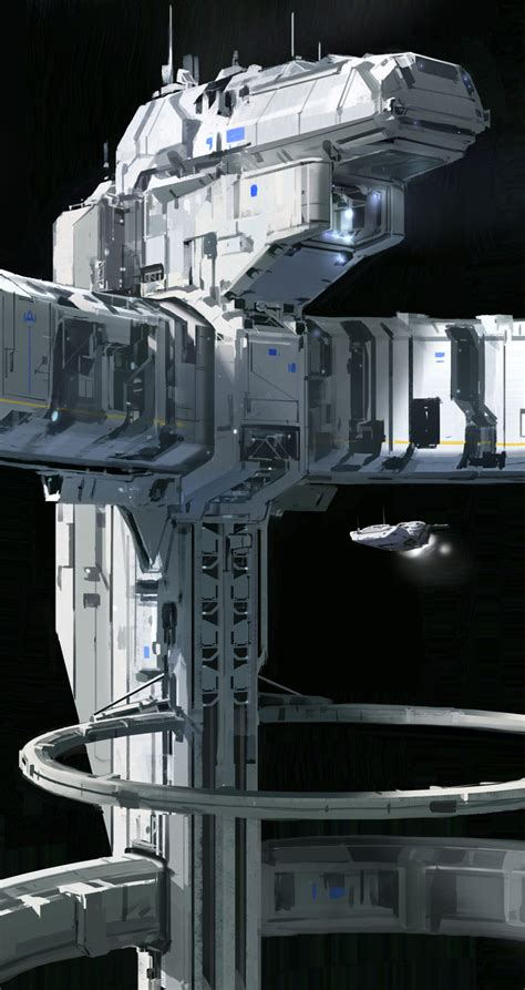 SPARTH - Halo 5 space station. update: had to split the...