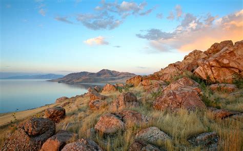 Antelope Island, State Park Utah [1440 x 900] : EarthPorn