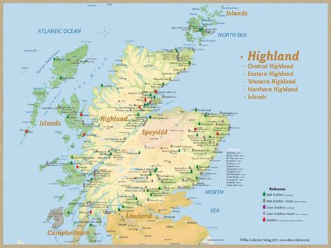 Whisky Regions of Scotland · Chart 18: Region Highland (Malt Distilleries (working/ planning ...