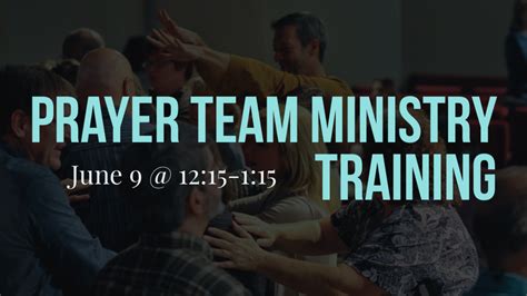 Prayer Team Ministry Training | Faith Worship Center