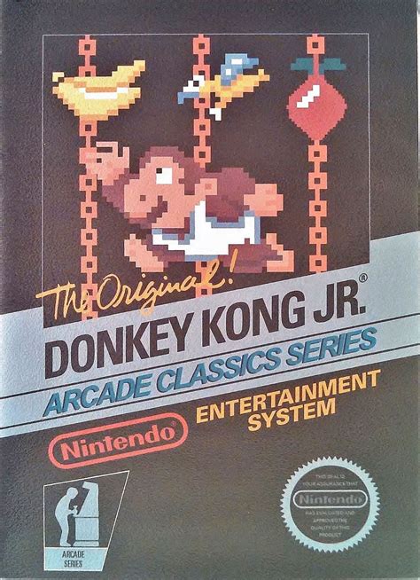 Donkey Kong Jr. NES | Classic video games, Donkey kong junior, Games box