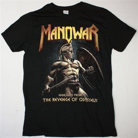 MANOWAR HIGHLIGHTS FROM THE REVENGE OF ODYSSEUS - Best Rock T-shirts