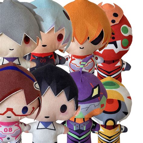 Anime Neon Genesis Evangelion Characters Soft Stuffed Plush Toys - PlushStore.com - World of ...