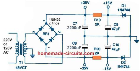 Subwoofer Amplifier Circuit Diagram